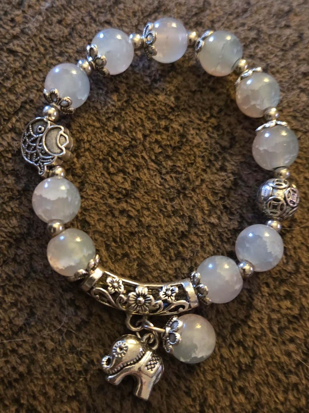 Elephant Charm Bracelet